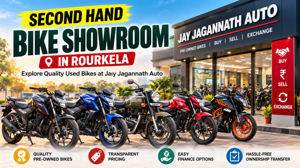 Second Hand Bike Showroom in Rourkela - Jay Jagannath Auto